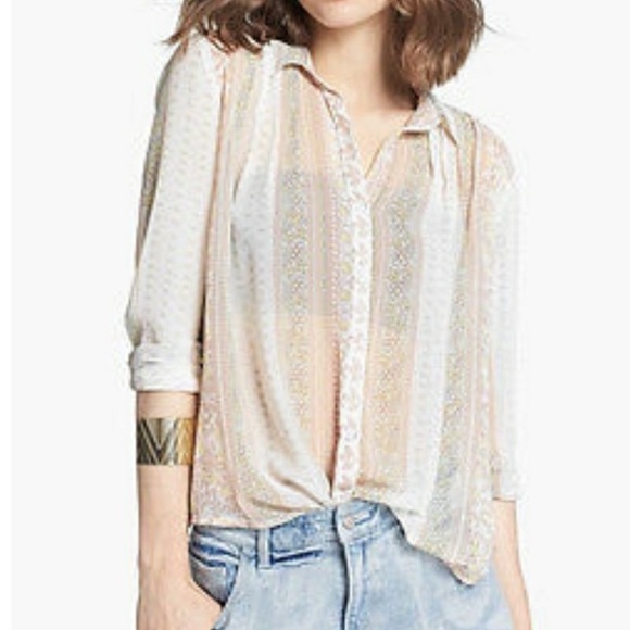 Free People Tops - Free People Moonlight Mile Top No Size Tag